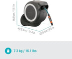 Gardena Rollup S Wall Hose Box 15 m, Turquoise, Black, Grey, Orange, White, 15m - Image 4