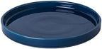 Ceramic Plant Saucer Pot Tray 14.5 Inch, Blue Planter Saucers 5 7 9 10 12 15 Inch for Indoors Outdoor, Flower Pot Saucers for Holding Water Drips and Soil by Fzfeiyy