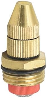 Xiaochen Garden Hose Sprinkler Brass Male 1/2" Atomizing Nozzle Atomizing Nozzle Adjustable Spray Nozzle Garden Irrigation Sprinkler with Filter 20 Pieces (Color : Yellow) - Image 4