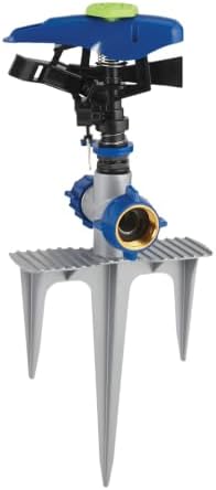Teal Turtle Poly & Metal Triple Spike Impulse Sprinkler, 2-Pack - Image 2