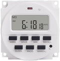 time Relay Digital Timer TM618N Power Supply 6V 12V 110V 220V 7 Days Weekly Programmable Digital Electronic Lighting Daily Timer(TM618N-2 220V) by Unknown
