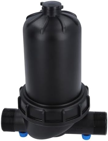 Irrigation Filter, Drip Irrigation Filter with Durable Plastic Material for Agricultural Garden Greenhouse (1.5 inch Disc Filter) - Image 2
