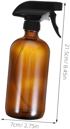 500ml Brown Glass Spray Bottles 2 Pack for Pets and Flowers - Image 2