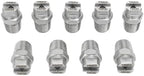 10 Pcs 1/4" High Pressure Cemented Carbide Flat Fan Nozzle 15 Degrees Stainless Steel Anti-clogging Spray - Image 5