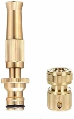 1pcs Adjustable High Pressure Water Gun, Multi-Pattern Spray Nozzle for Garden & Car Wash(Hex Union G1l2 F-F) - Image 2