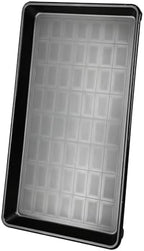 Rectangular Plastic Trays for Plants, Plant Watering Tray, PVC Material, Reinforced Bottom Mesh, Suitable for Both Indoor and Outdoor(Black,90x50x3.5cm/35x20x1.4in) by Unknown