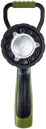 Fireman Style Hose Nozzle 6 Pattern, No-Squeeze Lever, Metal Build - Image 2