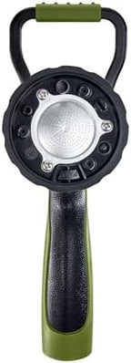 Fireman Style Hose Nozzle 6 Pattern, No-Squeeze Lever, Metal Build - Image 2