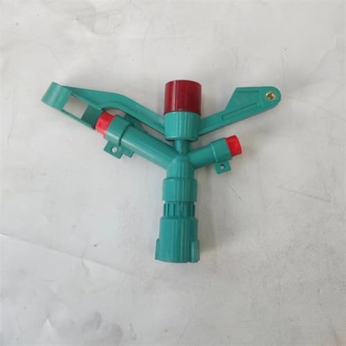 Save Time and Water with 1-Inch Plastic Sprinkler Heads: 2 Nozzles and 3 Nozzles, 360-Degree Rotation Automatic Watering for Irrigation (5,Green) - Image 3