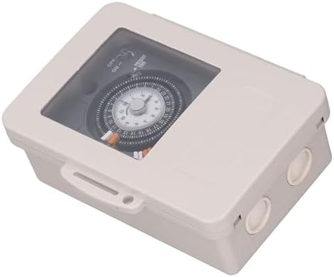Mechanical Timer Switch IP53 Rainproof 24H Cycle Time Relay for Water Heater Street Lamp Home Office ABS Material - Image 7