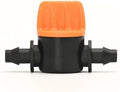 1/4" PVC Hose Barb Connector Coupling Valve Automatic Drip Irrigation Connectors Garden Watering System Water Pipe(50PCS VALVE COUPLING) by Unknown