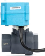 U.S. Solid 3/4" UPVC Motorized Ball Valve - Plastic Electrical Ball Valve, 2 Wire Auto Return, AC 110~230V, Normally Closed - Image 4