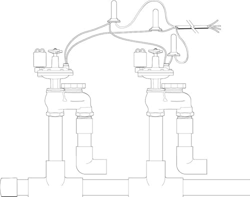 5-Pack Orbit 57065 3/4-Inch FPT Brass Automatic Anti-Siphon Valve with Flow Control - Image 2