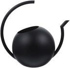 Stainless Steel Watering Can with Thin Spout, 1l Black by SEWACC
