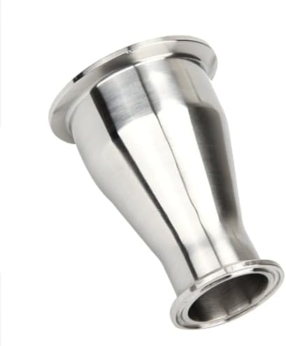 Hose Connector Sanitary Tri Clamp Ferrule Reducer Weld Stainless Steel Pipe Connector, for Home Garden Plumbing Hose Pipe Fittings(OD57 x38 K77.5x50.5) - Image 3