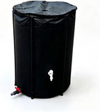 Collapsible Rain Barrel, Outdoor Rainwater Collection Storage Container (100.39, Gallons) by Unknown