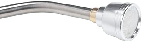 FTVOGUE Garden Hose Watering Wand Press Switch Control Ergonomic Design Stainless Steel Aluminum Construction with Adjustable Spray Patterns for Plants Cars AC Yards (90CM) - Image 6