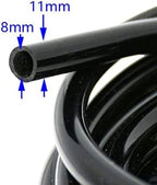 8/11mm Garden Watering Hose 3/8'' PVC Water Tubing, for Garden Drip Irrigation Tube with Black End Plug (Size : 10m) - Image 3