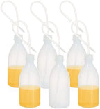 ULAB 6pcs of Vol.500ml (16oz) Wash Bottle, Narrow Mouth Squeeze Bottles, LDPE material, with Long Dispensing Tube, UWB1026 by ULABScientificInstrumentsCoLtd