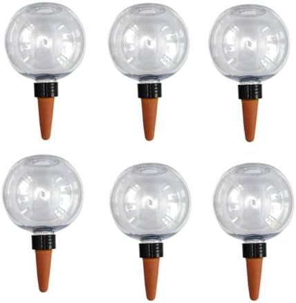 500ML Plant Watering Globes Automatic Self Watering Planter, Plant Watering Devices System Water Plants While Away (6Pcs) by Unknown
