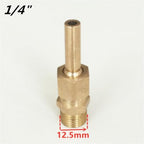 5pcs 1/8" 1/4" 3/8" 1/2" 3/4" copper/brass adjustable fountain Jet nozzles(1l4) - Image 2