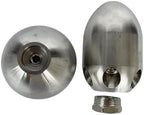 Stainless Steel Sewer Jetter Nozzle, 1" Female, Front 1 Back 8 - Image 6