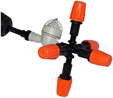 Garden Sprinkler Cross Anti-drip Mist Nozzle Connector Atomizing Irrigation - Image 4