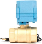 U.S. Solid WiFi Smart Motorized Ball Valve 1 inch NPT for Water Control & Irrigation, 2 Way Brass Electric Valve, USB Powered, LED Status Indicator, Flow Direction Window, Remote On/Off Control - Image 4