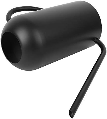 Stainless Steel Watering Pot Long Spout Watering Can 1.5L Black Garden Can with Ergonomic Handle Precise Pouring for Indoor Outdoor Plants Flowers - Image 4