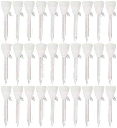Adjustable Drip Irrigation System, Plant Self-Watering Spike, Auto Flower Water Dripper for Garden, Indoor (White-30PCS) by Unknown