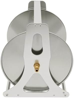 Aluminum Alloy Garden Hose Reel, Garden Hose Reel with Handle Rocker - Image 7
