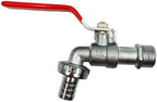 Brass Rain Barrel Spigot 1/2inch Garden Irrigation Brass Faucet IBC Tank Water Tap Single Outlet Valve Outdoor Balcony Accessories by Unknown