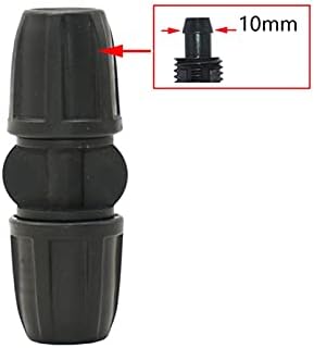 Hose Connector Adapter 50Pc Drip Irrigation 8mm To 4mm Garden Hose Connector T-shaped Elbow End Plug Direct Repair 8/11 To 4/7mm Water Separator With Lock (Color : Direct) - Image 2