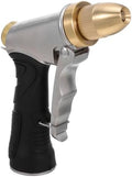 High Pressure Water Hose Nozzle 3/4 Thread Zinc Alloy Brass Spray Nozzle by ARTIBETTER