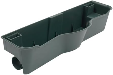 Vertical Wall Planter for Indoor Plant-Walls Mounted Pot with 6 Drainage Tray 24 Pack, 13" Planter w/6.56ft Drainage Pipe for Decor, Plastic Pots Balcony Planters (24, Army Green) - Image 4