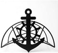 Ship Anchor Hose Holder Wall Mount Heavy Duty 125'5/8" Garden Hose Hanger by Unknown