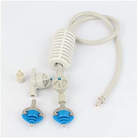 Garden Lawn Sprinkler Irrigation System 5pcs Length 50cm Atomized Micro-Sprinkler Irrigation Set Automatic Rotating Sprinkler Equipment Gardening Greenhouse (Color : Blue) - Image 3
