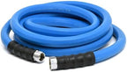 AG-LITE BSAL3410 3/4" x 10' Hot/Cold Water Rubber Garden Hose, 100% Rubber, Ultra-Light, Super Strong, 500 PSI, 50F to 190F Degrees, High Strength Polyester Braided - Image 2