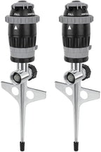 [2 Pack] RESTMO Gear Drive Sprinkler with Metal T-Spike Base,Gray by Restmo