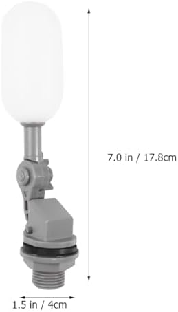 Garneck 4pcs Thread Diameter Floating Ball Shut Off Valve Automatic Water Level Control Valve for Humidifier Tank Cooling Tower and Water Tower Home Use - Image 2