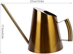 1.5L Capacity Stainless Steel Long Spout Watering Can - Image 4