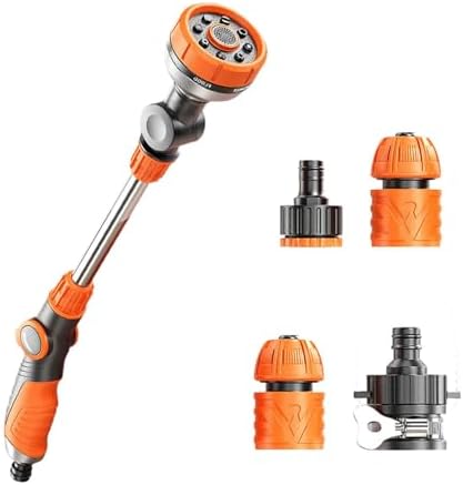Car Wash Nozzle for Hose 8 Patterns Sprinkler Attachment by Unknown