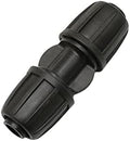 Xiaochen Garden Plumbing Hose Adapter 16 Mm Pe Hose Elbow Straight Barb Connector with Lock Nut 1/2" Hose 2-Way Garden Irrigation Drip Irrigation Accessories 20 Pieces (Color : Silver) by Unknown