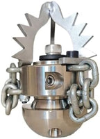 G1/2 G3/8 Rotating Chain Cutter Nozzle for Sewer Jetter Cleaning by Unknown