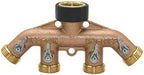 Pipe Fittings 3/4 Inch Threaded Four-Way Garden Tap Water Dispenser Manifold Irrigation Valve Quick Connector 1pcs (Color : C) - Image 4