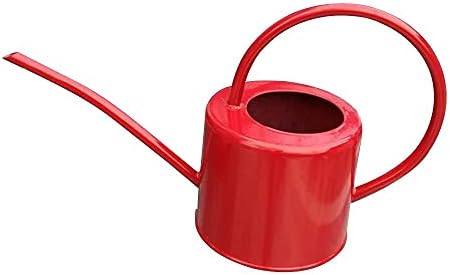 Retro Style Gorgeous Long Spout/Iron Watering Can Gardening Tool 1.7 L(red) by Layboo