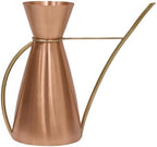 Copper Watering Carafe Elegant Indoor Plant Watering Can Decorative Tabletop Garden Tool Precise Pour Spout Stylish Home Décor for Houseplants Herbs Succulents Office and Living Spaces by Oakestry