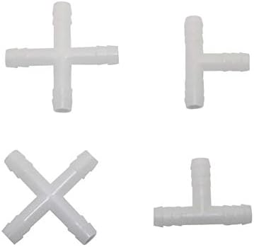 PVC Pipe Fitting Furniture Grade Drip irrigation Hose Splitters 3-Way, 4-Way Pipe Adapter with 10mm barb Agriculture Garden hose Connector 400 Pcs (Color : 3 Way) - Image 6