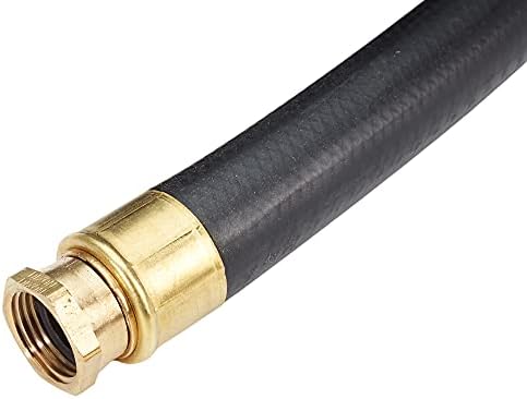 3/4" x 50' Garden Hose - Heavy-Duty Contractors Rubber Garden Hose - Made in the USA - Image 4