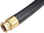 3/4" x 50' Garden Hose - Heavy-Duty Contractors Rubber Garden Hose - Made in the USA - Image 4